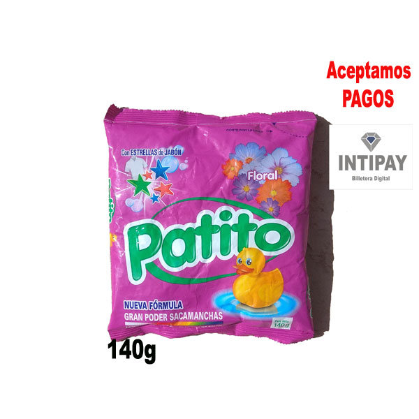 Detergente Patito Floral 140g X 1 Unid